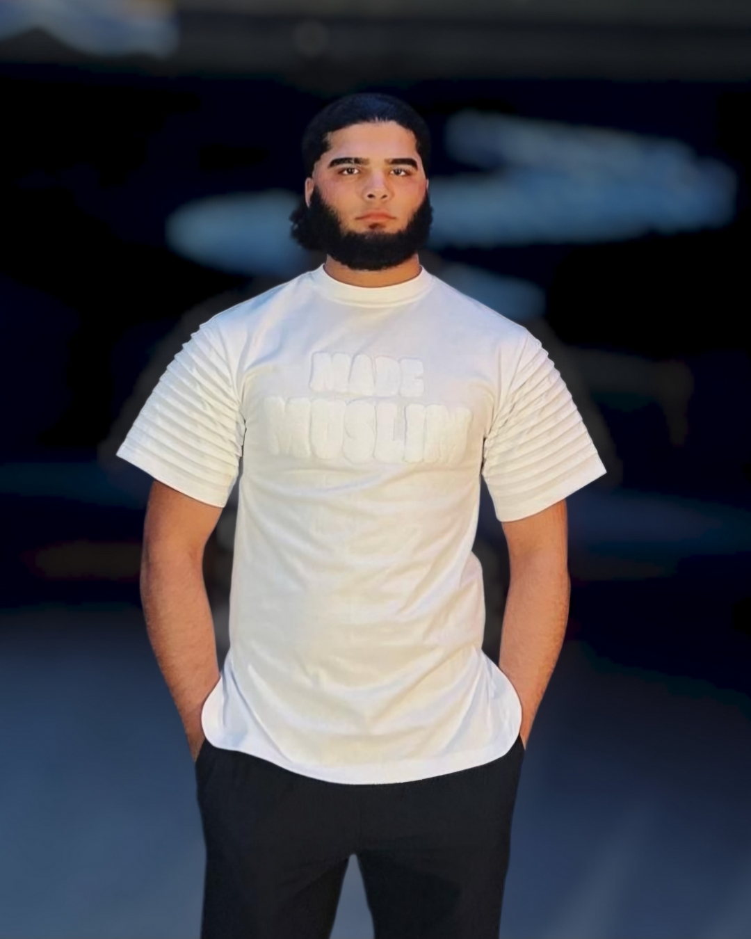 Made Muslim White T-Shirt