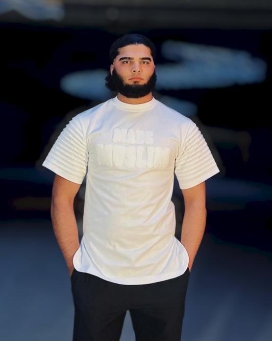 Made Muslim White T-Shirt