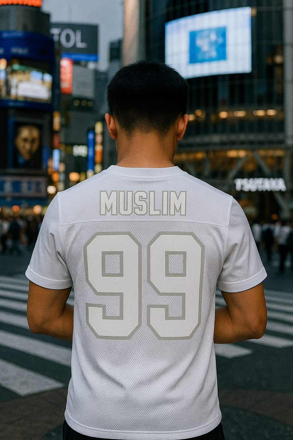 MADE MUSLIM 99 Whiteout Ice  Jersey – Limited Edition