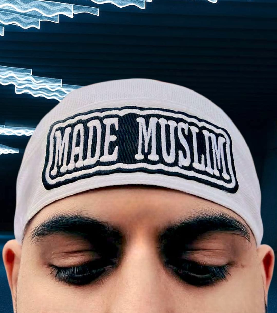 Made Muslim White Bandanna