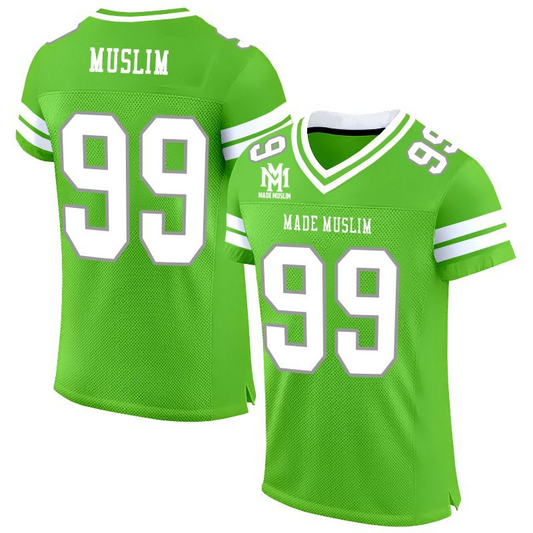 MADE MUSLIM 99 Lime Green Energy Jersey – Limited Edition